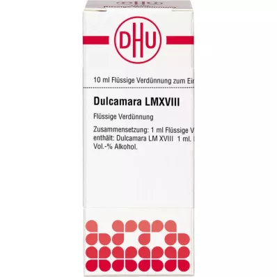 DULCAMARA LM XVIII Rozcieńczenie, 10 ml