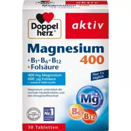 DOPPELHERZ Tabletki magnezu 400 mg, 30 szt