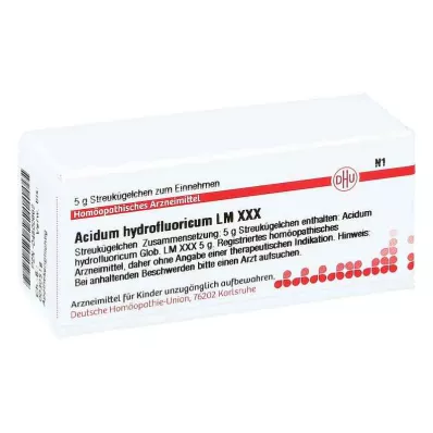 ACIDUM HYDROFLUORICUM LM XXX Globulki, 5 g