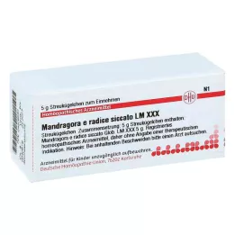 MANDRAGORA E radice siccata LM XXX Globules, 5 g