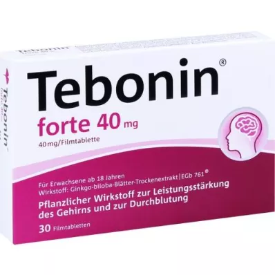 TEBONIN tabletki powlekane forte 40 mg, 30 szt