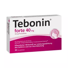 TEBONIN tabletki powlekane forte 40 mg, 30 szt
