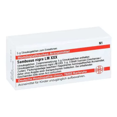 SAMBUCUS NIGRA LM XXX Globulki, 5 g SAMBUCUS NIGRA LM XXX Globulki, 5 g