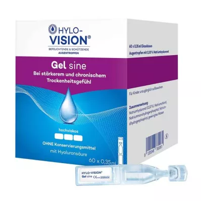 HYLO-VISION Jednodawkowe pipety żelowe, 60 x 0,35 ml HYLO-VISION Jednodawkowe pipety żelowe, 60 x 0,35 ml