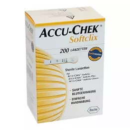 ACCU-CHEK Nakłuwacze Softclix, 200 szt