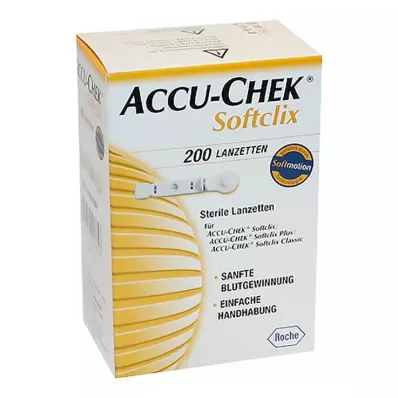 ACCU-CHEK Nakłuwacze Softclix, 200 szt