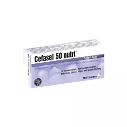 CEFASEL 50 tabletek selenu nutri, 100 szt