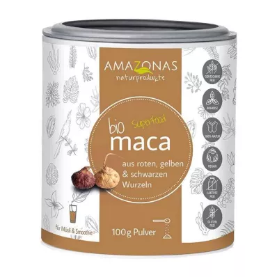 MACA 100% czysty proszek organiczny, 100 g MACA 100% czysty proszek organiczny, 100 g