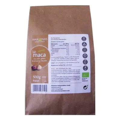 MACA 100% czysty proszek organiczny, 500 g