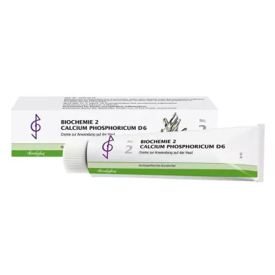 BIOCHEMIE 2 Calcium phosphoricum D 6 krem, 100 ml BIOCHEMIE 2 Calcium phosphoricum D 6 krem, 100 ml