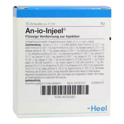 AN-IO Ampułki Injeel, 10 szt