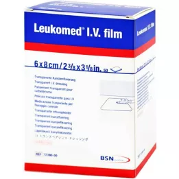 LEUKOMED Plaster foliowy dożylny, 50 szt