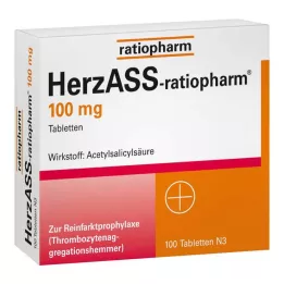 HERZASS-ratiopharm 100 mg tabletki, 100 szt