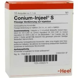 CONIUM INJEEL Ampułki S, 10 szt