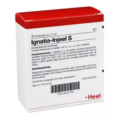 IGNATIA INJEEL Ampułki S, 10 szt IGNATIA INJEEL Ampułki S, 10 szt