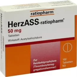 HERZASS-ratiopharm 50 mg tabletki, 100 szt