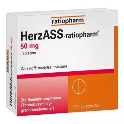 HERZASS-ratiopharm 50 mg tabletki, 100 szt