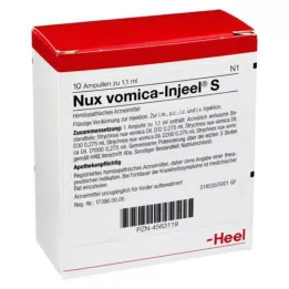 NUX VOMICA INJEEL Ampułki S, 10 szt