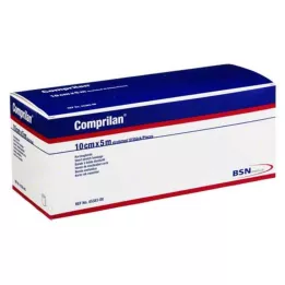 COMPRILAN Bandaż elastyczny 10 cm x 5 m, 10 szt