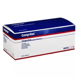 COMPRILAN Bandaż elastyczny 12 cmx5 m, 10 szt
