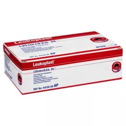 LEUKOPLAST 1,25 cmx9,2 m, 24 szt