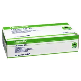 LEUKOSILK 1,25 cmx5 m, 24 szt