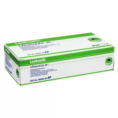 LEUKOSILK 1,25 cmx9,2 m, 24 szt