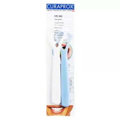 CURAPROX CTC 203 Środek do czyszczenia języka w blistrze, 2 szt