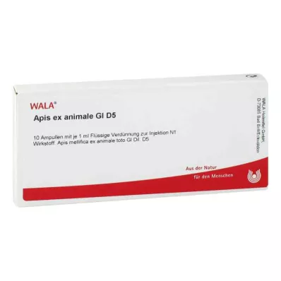 Ampułki Apis Ex Animale Gl D5 (10x1 ml) Ampułki Apis Ex Animale Gl D5 (10x1 ml)