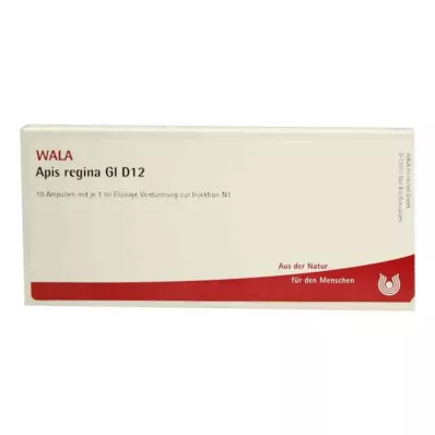 Ampułki Apis Regina Gl D12 (10x1 ml) Ampułki Apis Regina Gl D12 (10x1 ml)