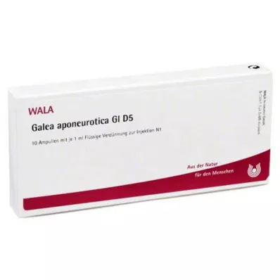 GALEA aponeurotica GL D 5 ampułek, 10X1 ml