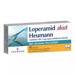 LOPERAMID akut Heumann tabletki, 10 szt