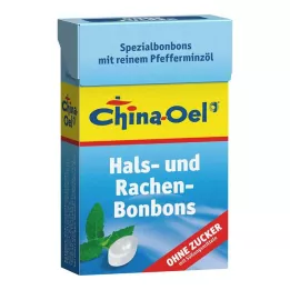 CHINA ÖL Słodycze na gardło i kaszel bez cukru, 40 g