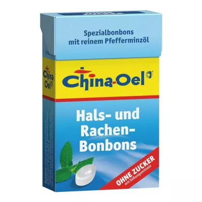 CHINA ÖL Słodycze na gardło i kaszel bez cukru, 40 g CHINA ÖL Słodycze na gardło i kaszel bez cukru, 40 g