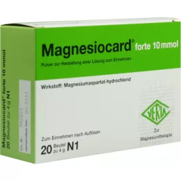 MAGNESIOCARD forte 10 mmol Plv.z.Her.e.Ls.z.Einn., 20 szt