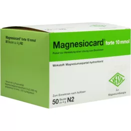 MAGNESIOCARD forte 10 mmol Plv.z.Her.e.Ls.z.Einn., 50 szt