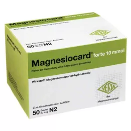 MAGNESIOCARD forte 10 mmol Plv.z.Her.e.Ls.z.Einn., 50 szt