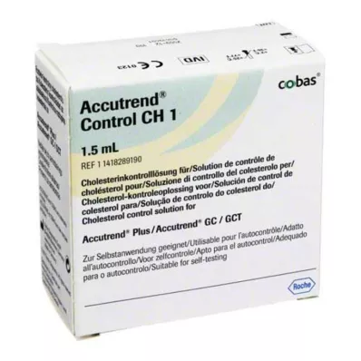 ACCUTREND Kontrola CH 1 Roztwór, 1 x 1,5 ml ACCUTREND Kontrola CH 1 Roztwór, 1 x 1,5 ml