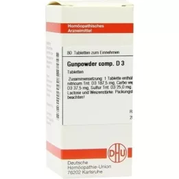 GUNPOWDER tabletki comp.D 3, 80 szt