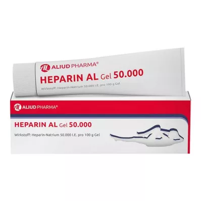 HEPARIN AL Żel 50 000, 100 g