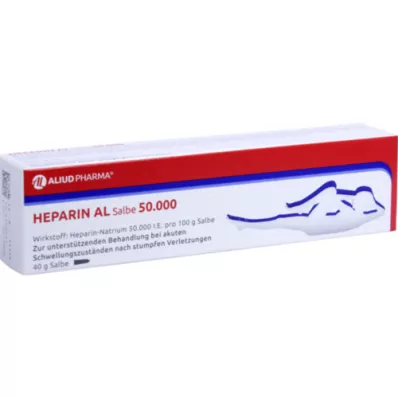 HEPARIN AL Maść 50 000, 40 g