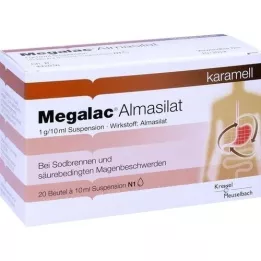 MEGALAC Almasilate zawiesina, 20X10 ml