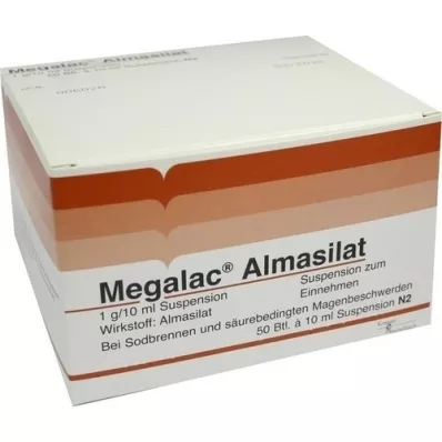 MEGALAC Almasilate zawiesina, 50X10 ml