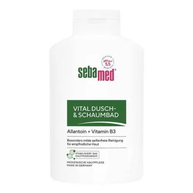SEBAMED Vital Shower + Foam Bath, 400 ml SEBAMED Vital Shower + Foam Bath, 400 ml