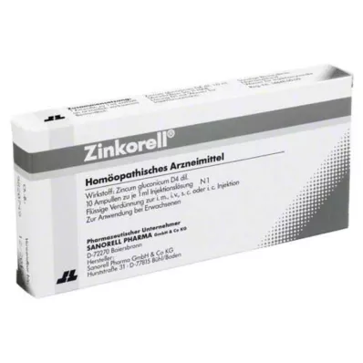 ZINKORELL Ampułki, 10 x 1 ml