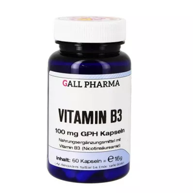 VITAMIN B3 100 mg GPH Kapsułki, 60 szt