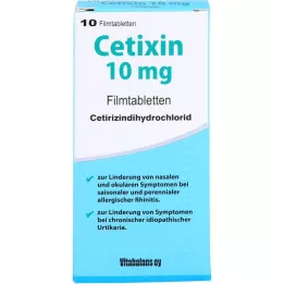 CETIXIN Tabletki powlekane 10 mg, 10 szt