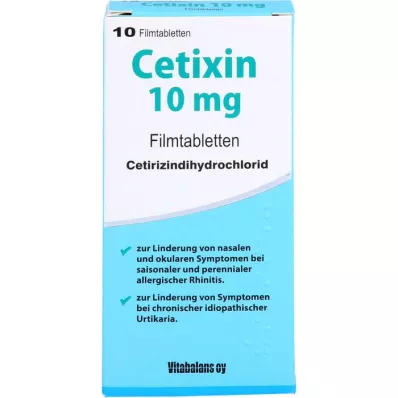 CETIXIN Tabletki powlekane 10 mg, 10 szt