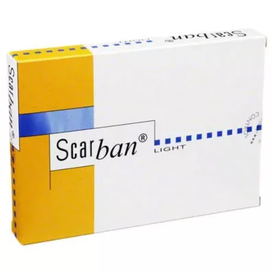 Scarban Light bandaż silikonowy 5x7,5cm, 2 szt Scarban Light bandaż silikonowy 5x7,5cm, 2 szt