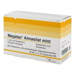 MEGALAC Almasilate zawiesina miętowa, 20X10 ml